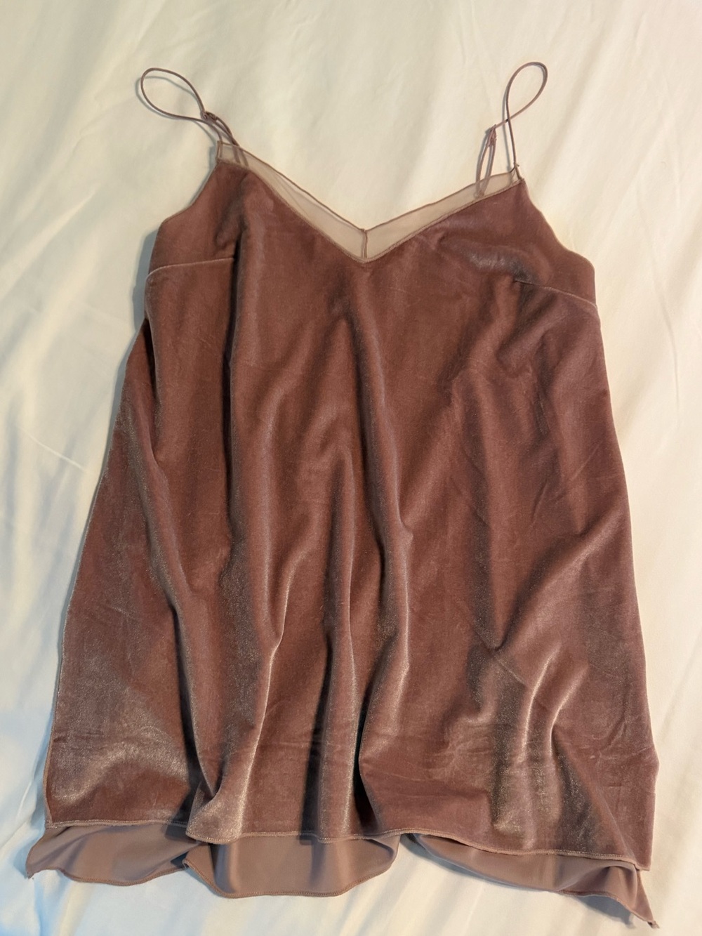 Free People velvet cami size medium